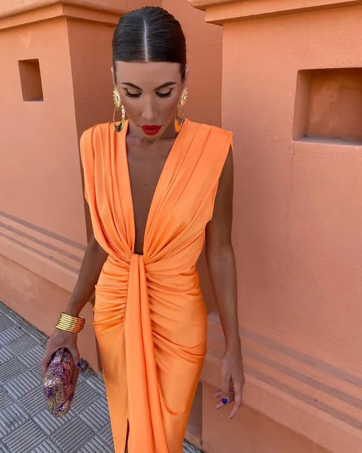 Sterre™ - Robe Plissée Sophistiquée