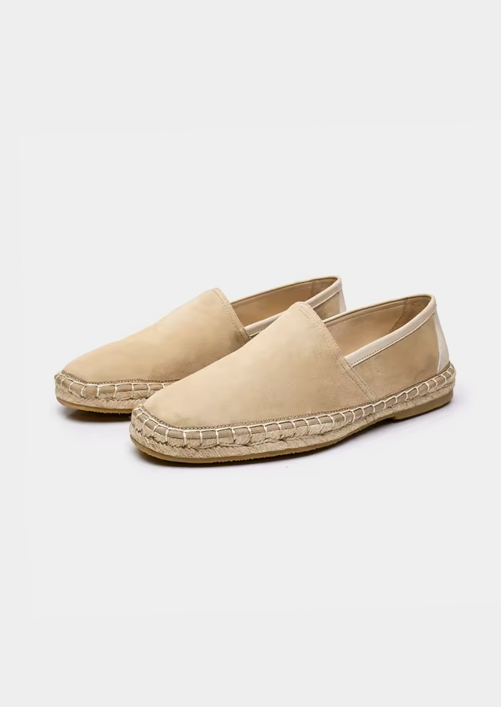 ESPADRILLES BORD DE MER - Blanc cassé