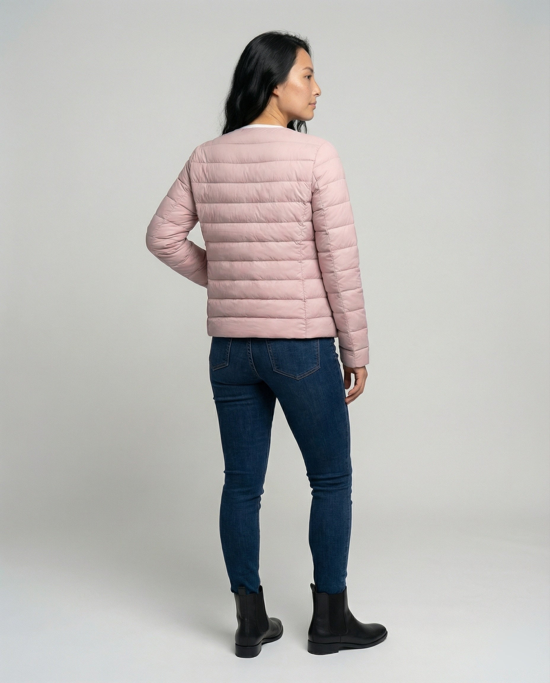 The Liora Quilted — Blush Pink