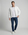The Cael Bomber — Chalk White
