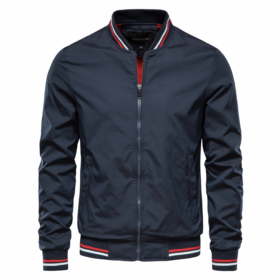 The Kyro Bomber — Army Green Slim Fit