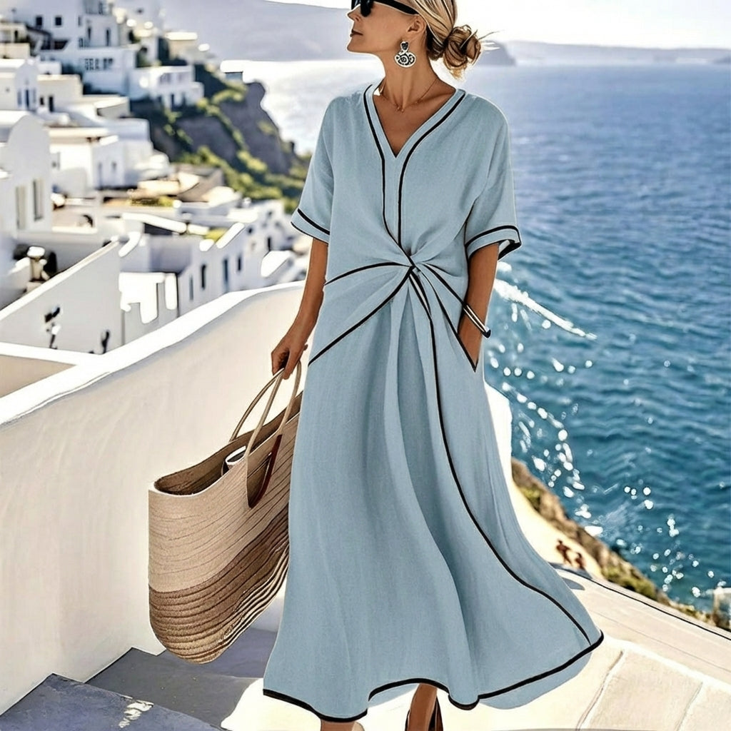 Hannah | Robe élégante et valorisante pour la silhouette