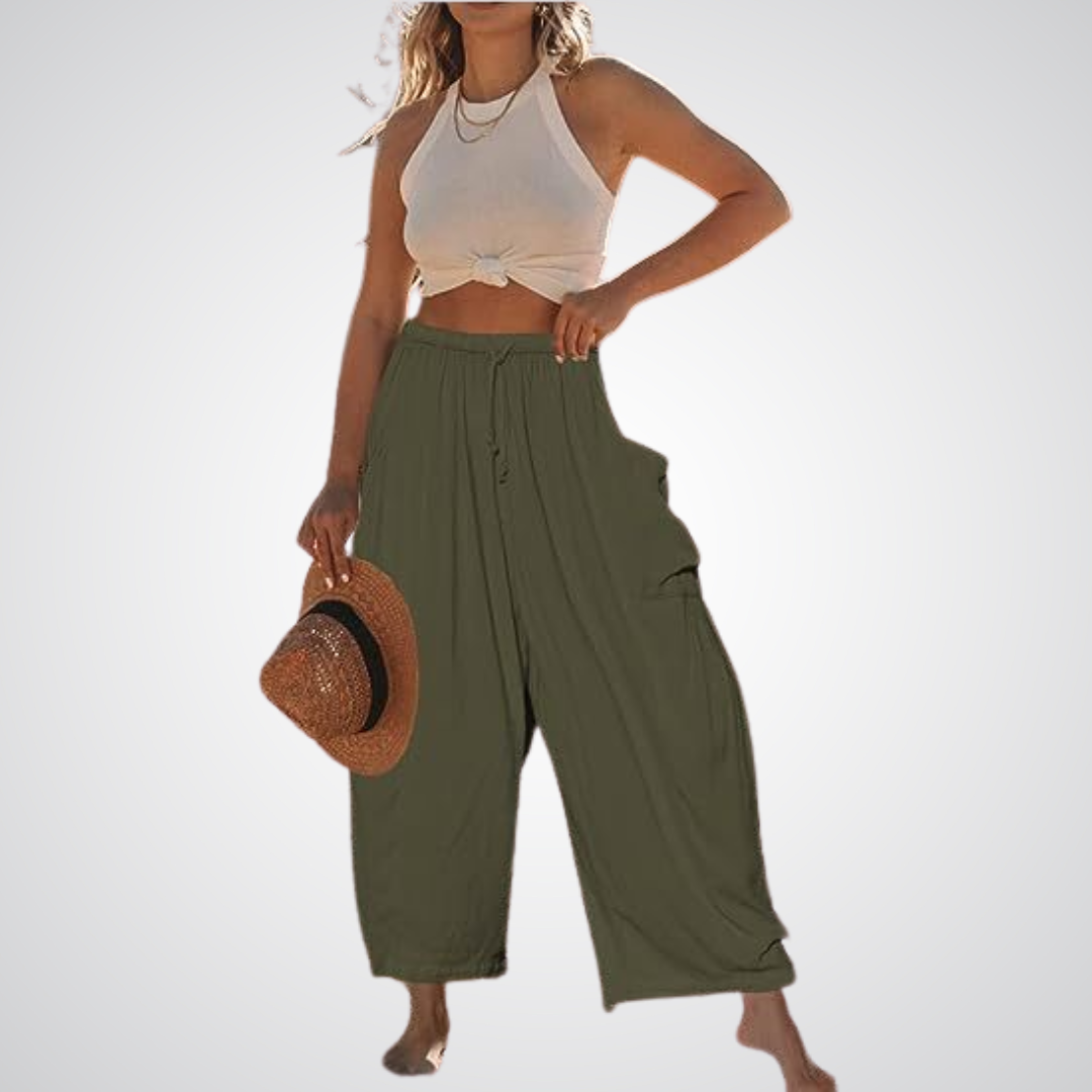 ELENA | Pantalon Large Confortable