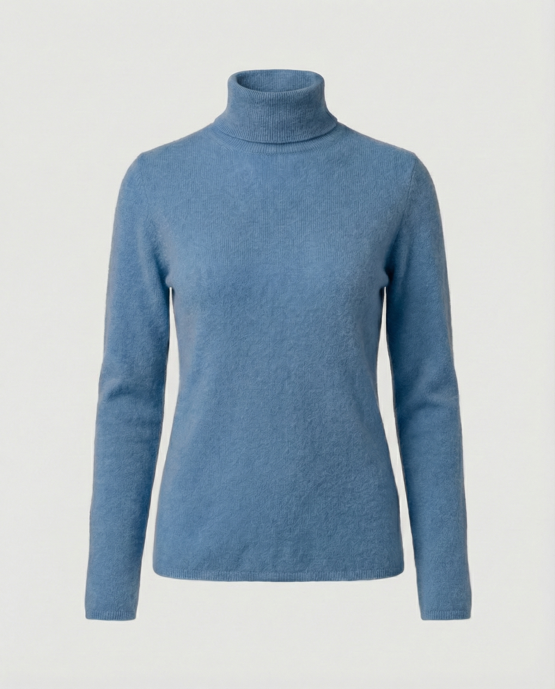 The Leona — Chestnut Turtleneck Sweater