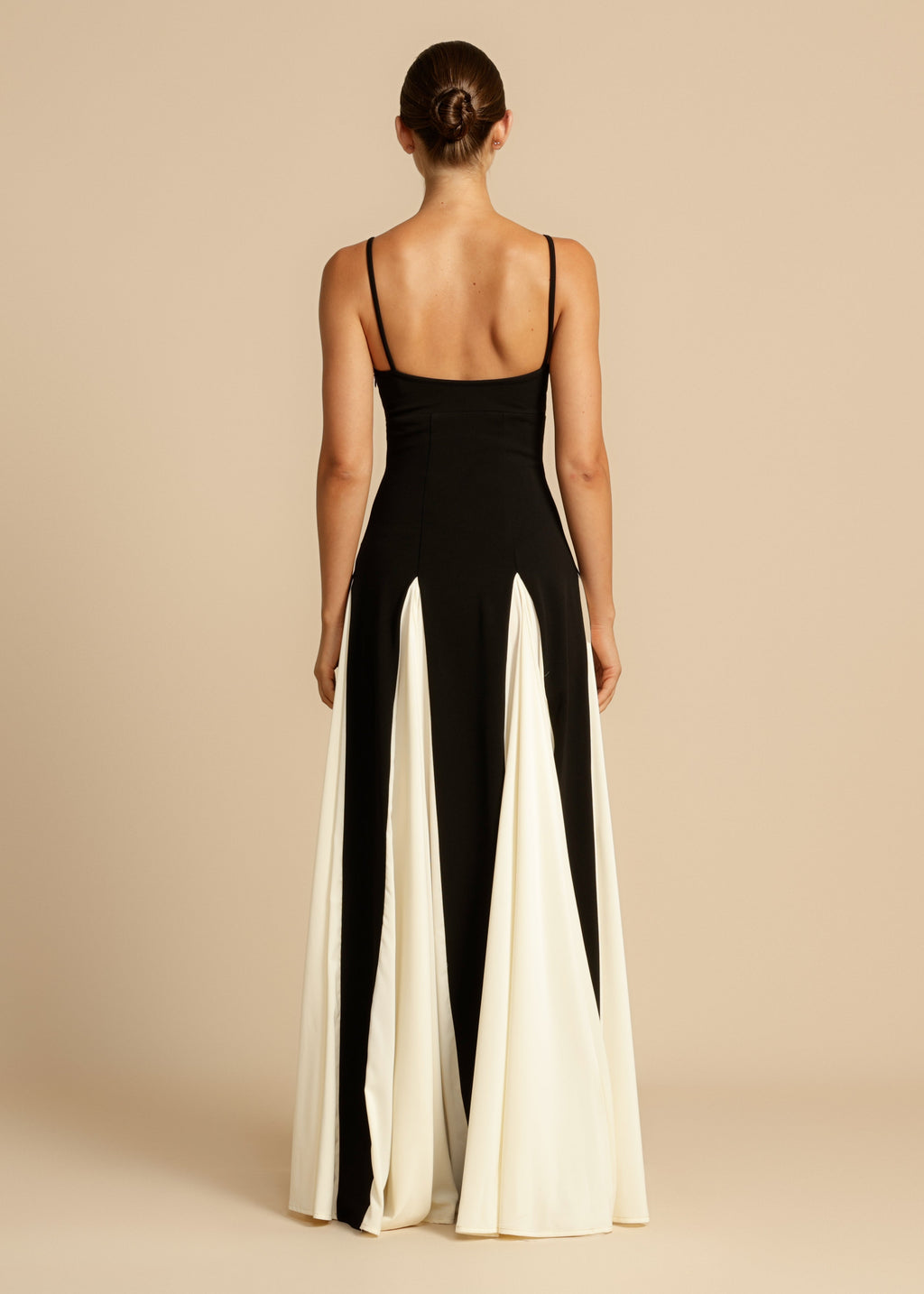 Paloma Maxi — Colorblock Elegance