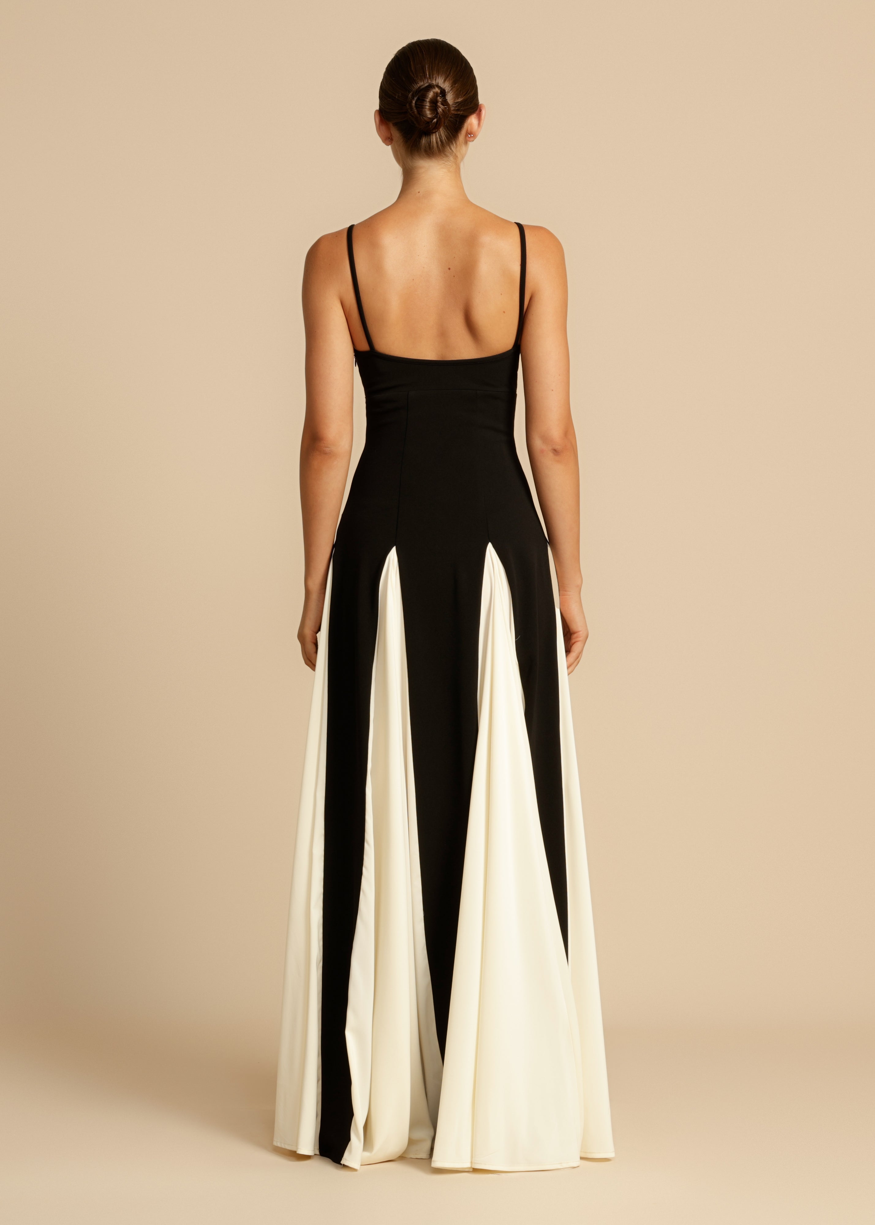 Paloma Maxi — Colorblock Elegance