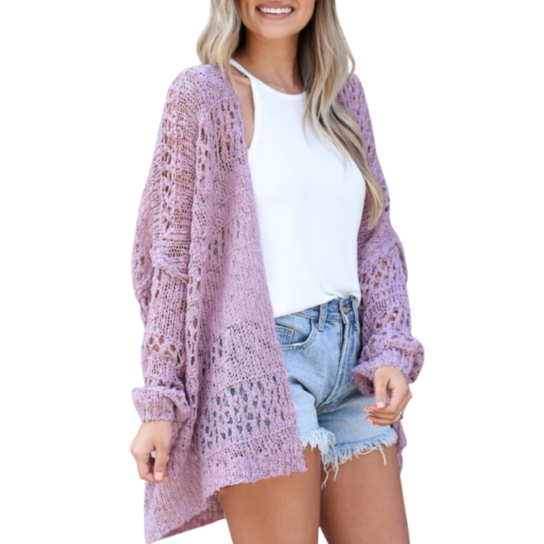 NAOMI | Cardigan d'été bohème léger oversize