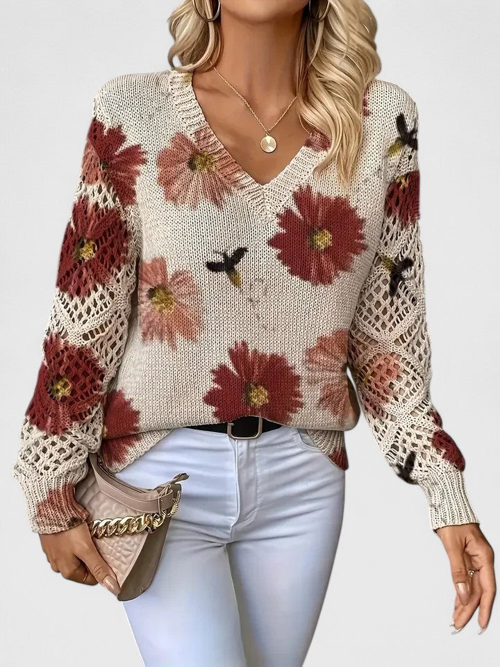 The Fiora Knit — Amethyst Bloom