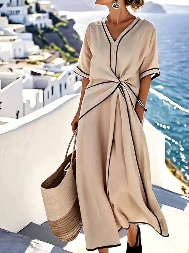 Moria™ - Robe élégante avec taille affinante et style prêt pour la fête