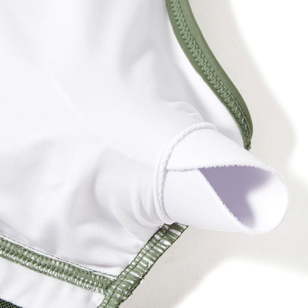 The Liora — Sage Mesh Swimsuit