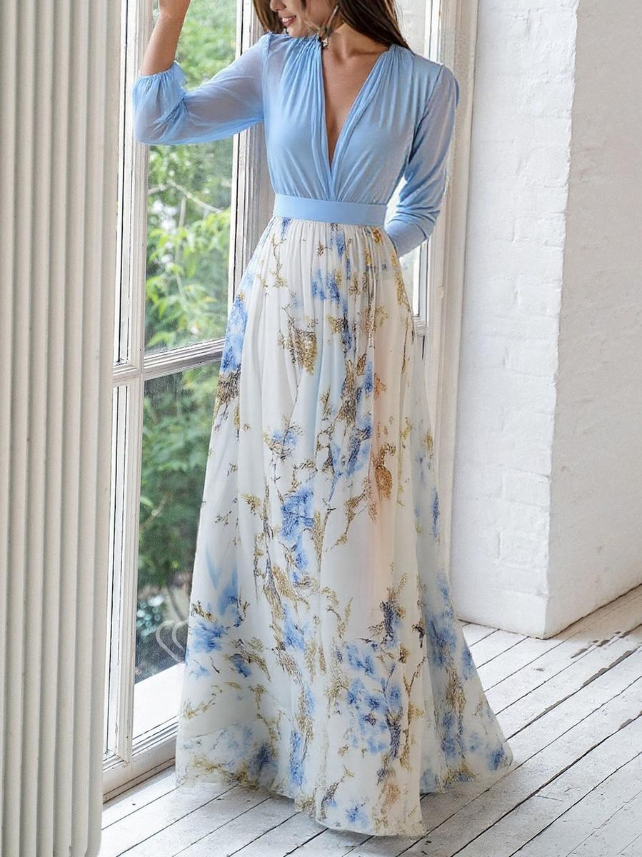 Robe Maxi Fleurie Penelope | Grâce Intemporelle par Maison Claire et Sylvie