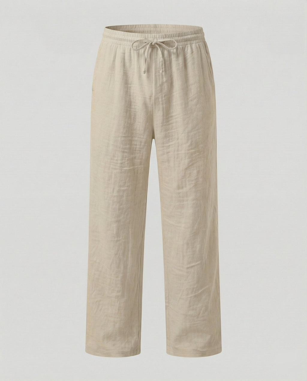 The Elian — Linen Drawstring Trousers