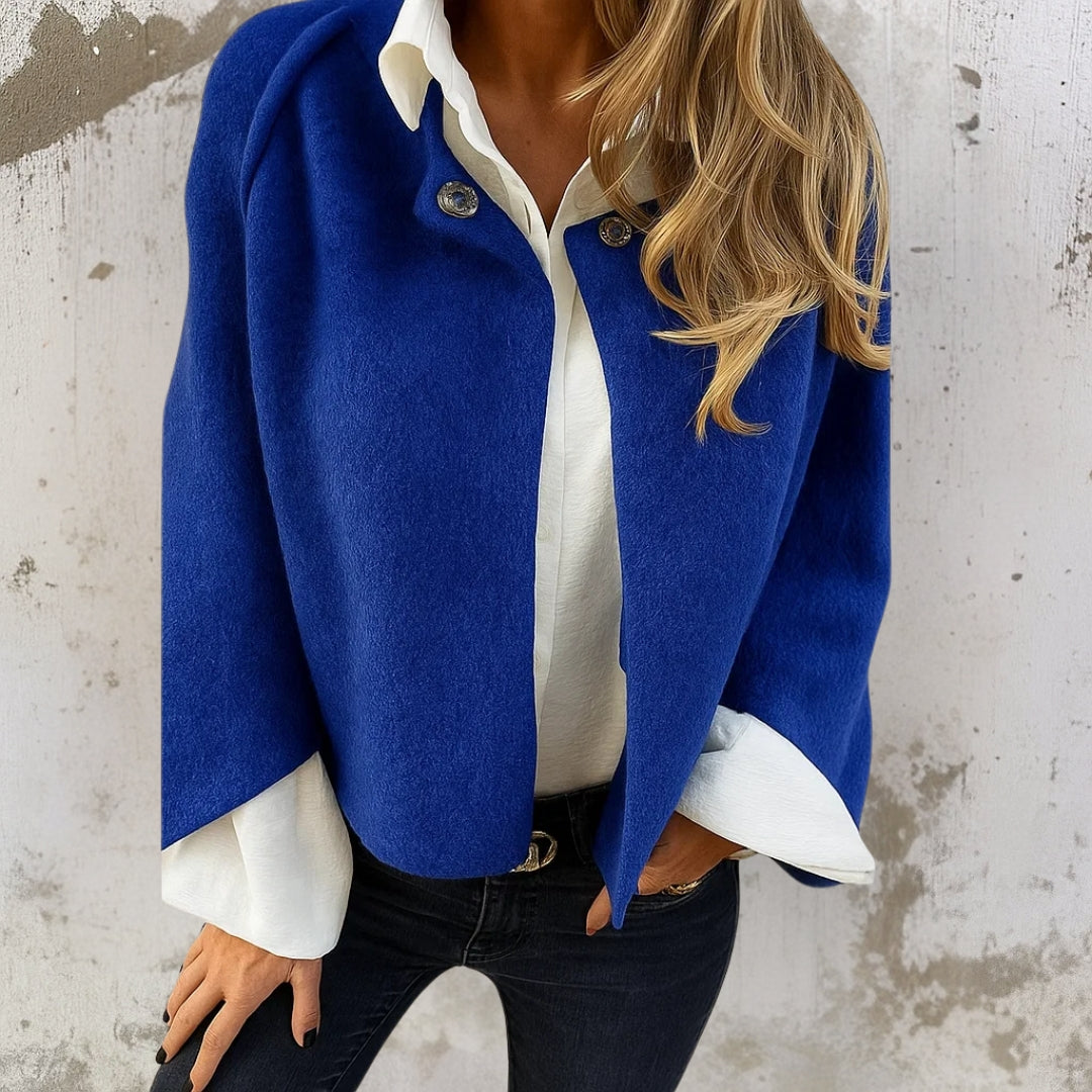 The Kaali — Cropped Khaki Blazer