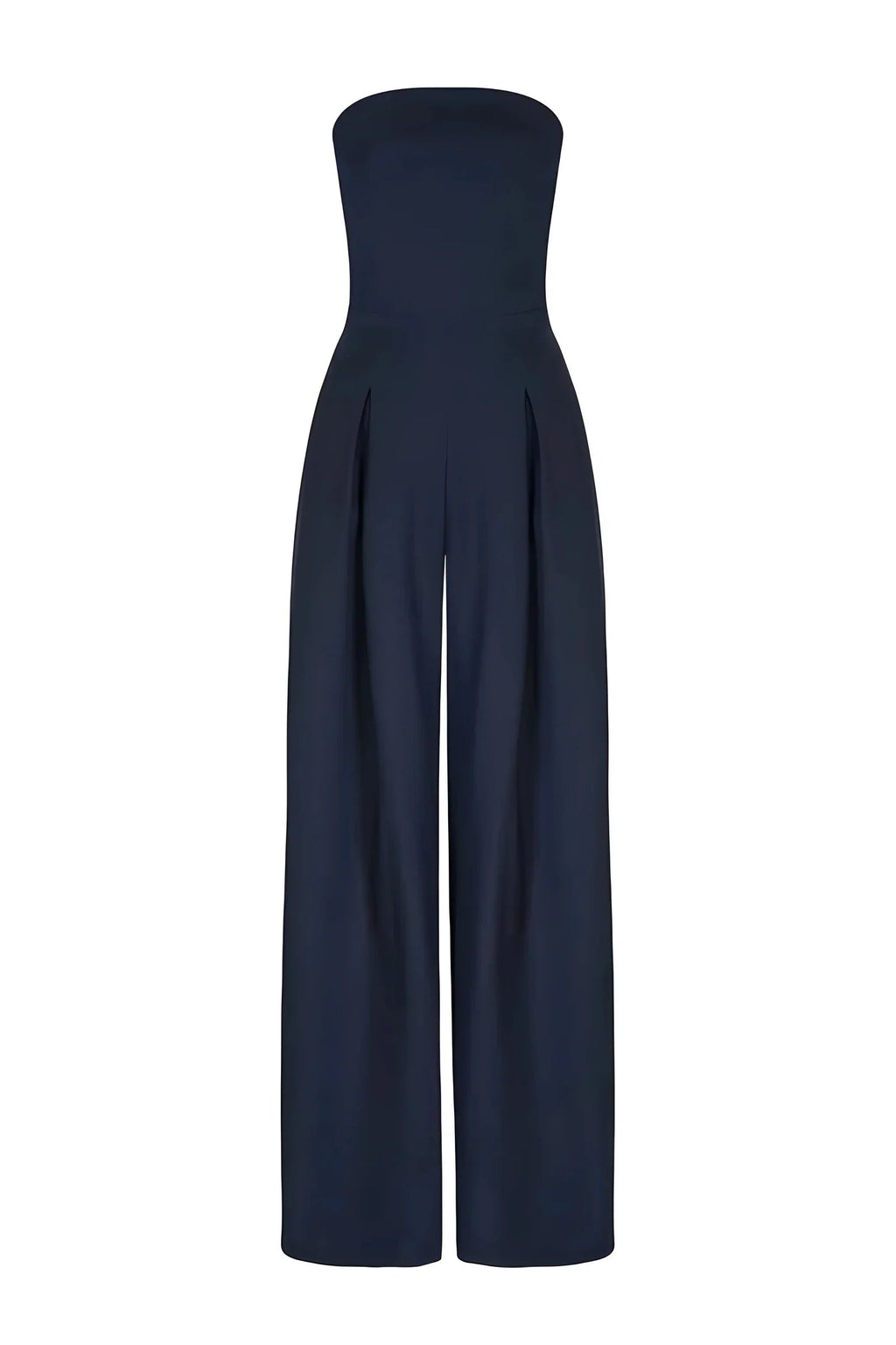 The Kyra Strapless — Midnight Jumpsuit
