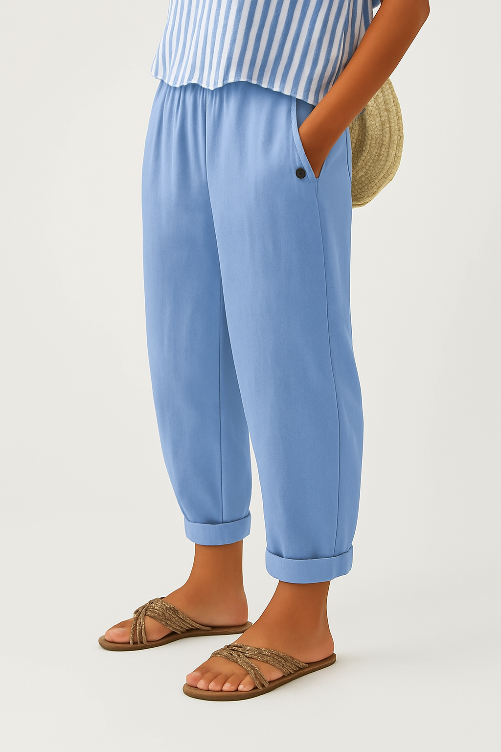 Stella | Pantalon en lin intemporel