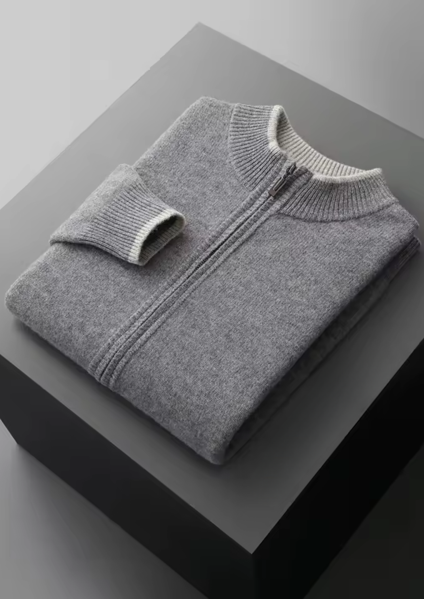 ENSEMBLE DEUX COULEURS EN LAINE MÉRINOS EXTRA-FINE PURE