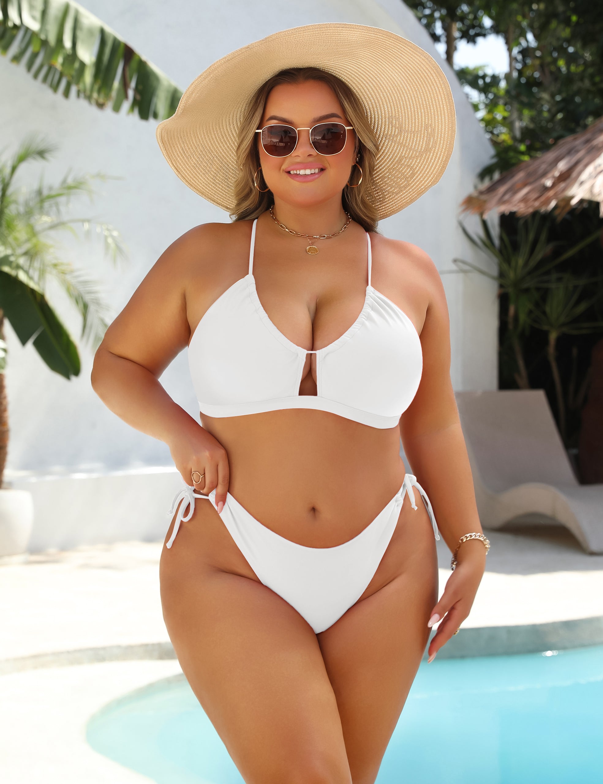 Christina | Maillot Bikini Ajustable avec Coupe Flatteuse