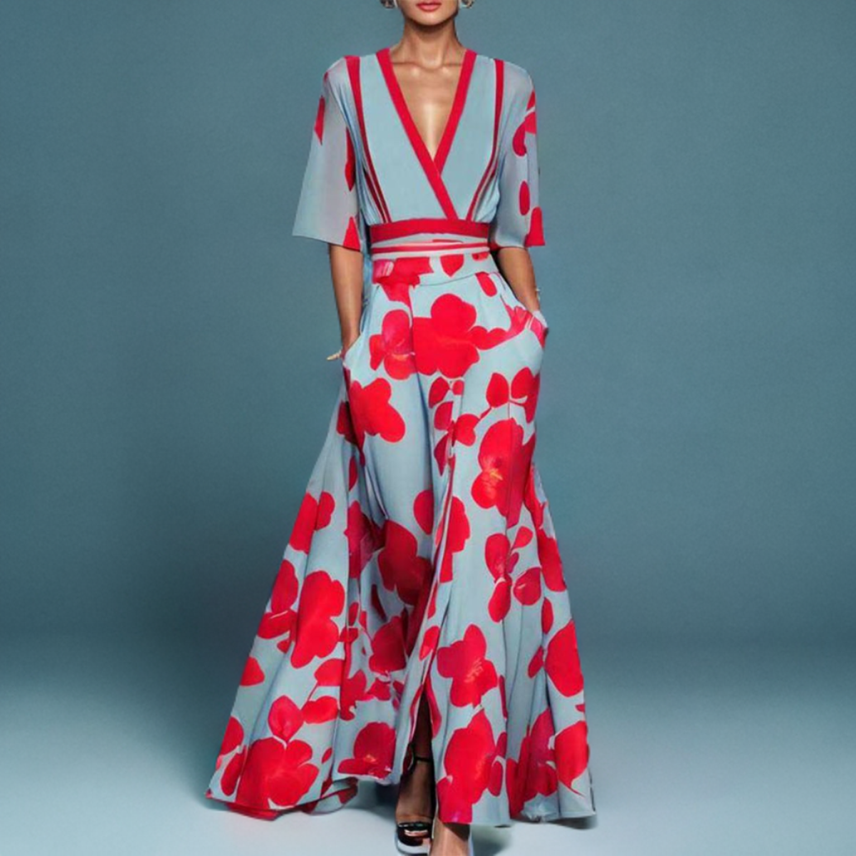Layla™ | Robe sophistiquée en viscose