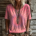 T-shirt dégradé vintage
