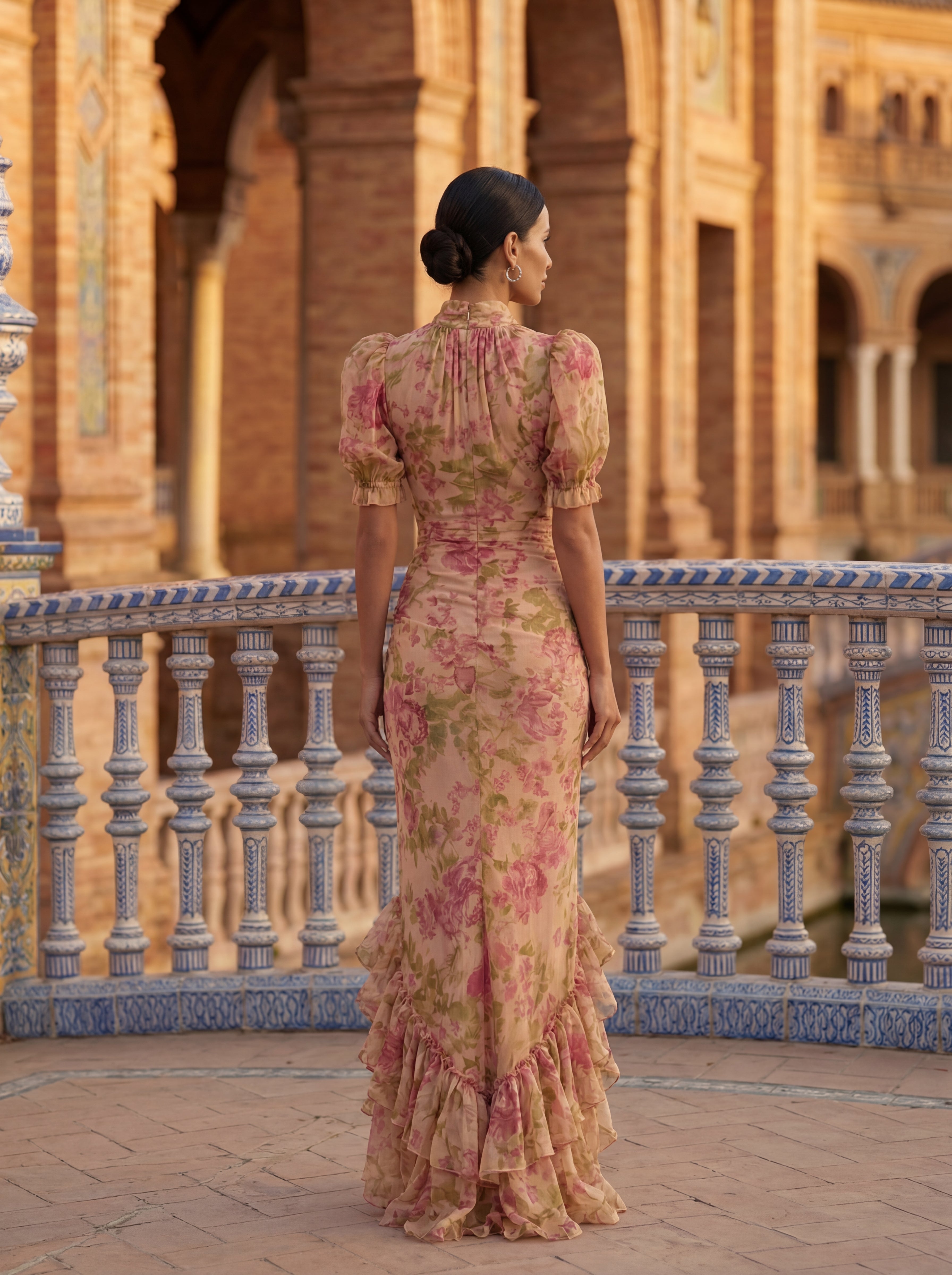 Robe en soie élégante Rosario – Claire et Sylvie Maison