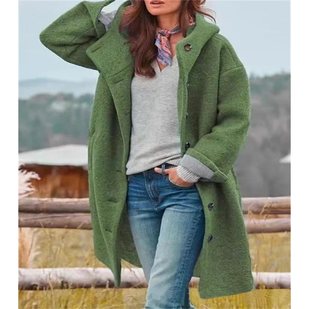 The Eira — Plush Teddy Coat