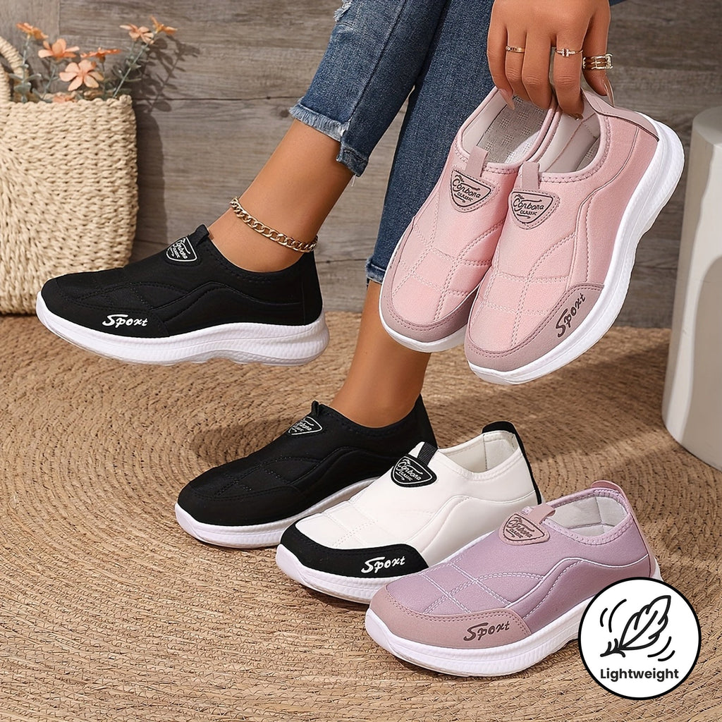Liora Slip-On — Chalk Mesh