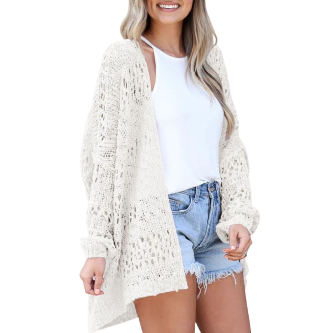 NAOMI | Cardigan d'été bohème léger oversize