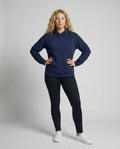 Avela Hoodie — Midnight Black