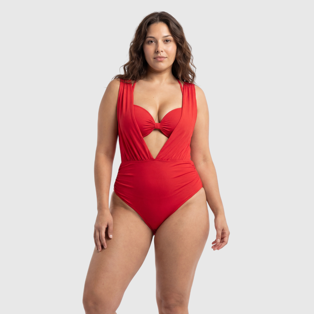 The Solea — Convertible Knot Swimsuit