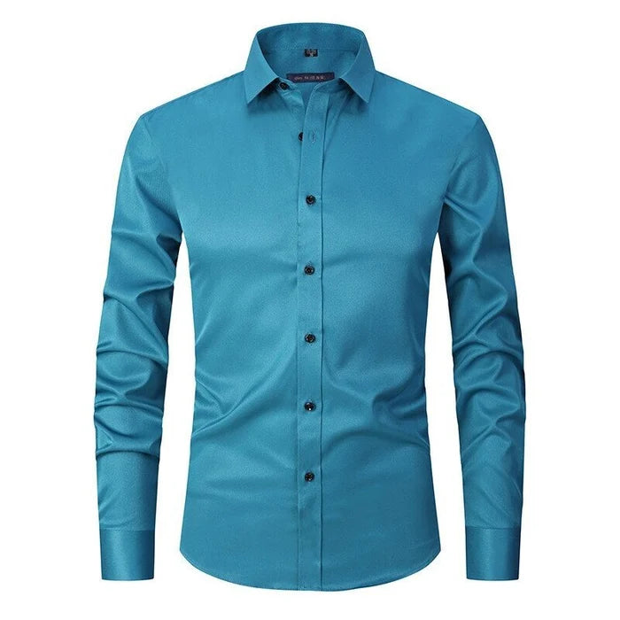 The Kaelen — Slim-Fit Stretch Shirt