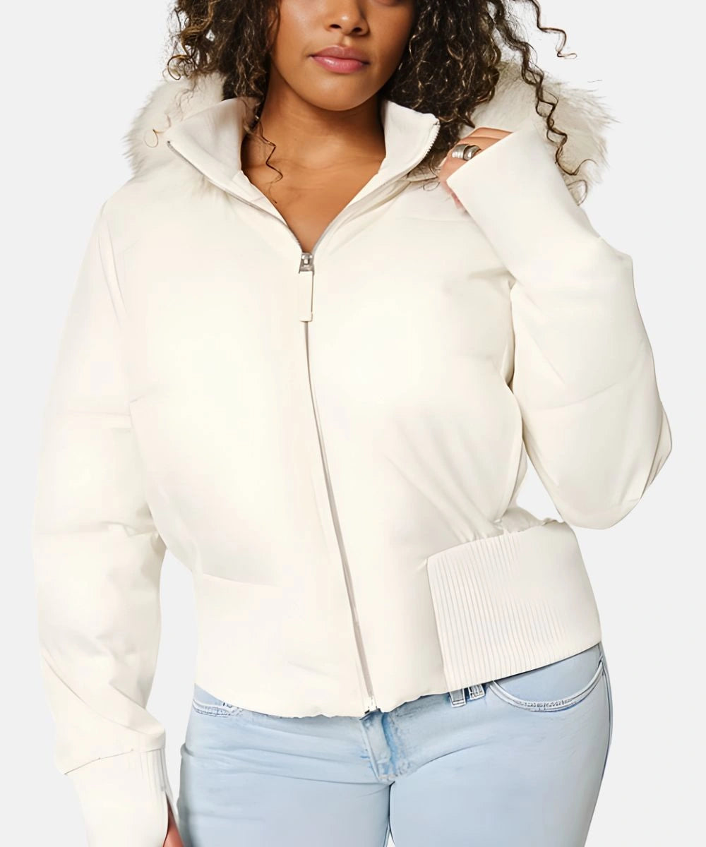 The Ivalo — Noir Quilted Puffer
