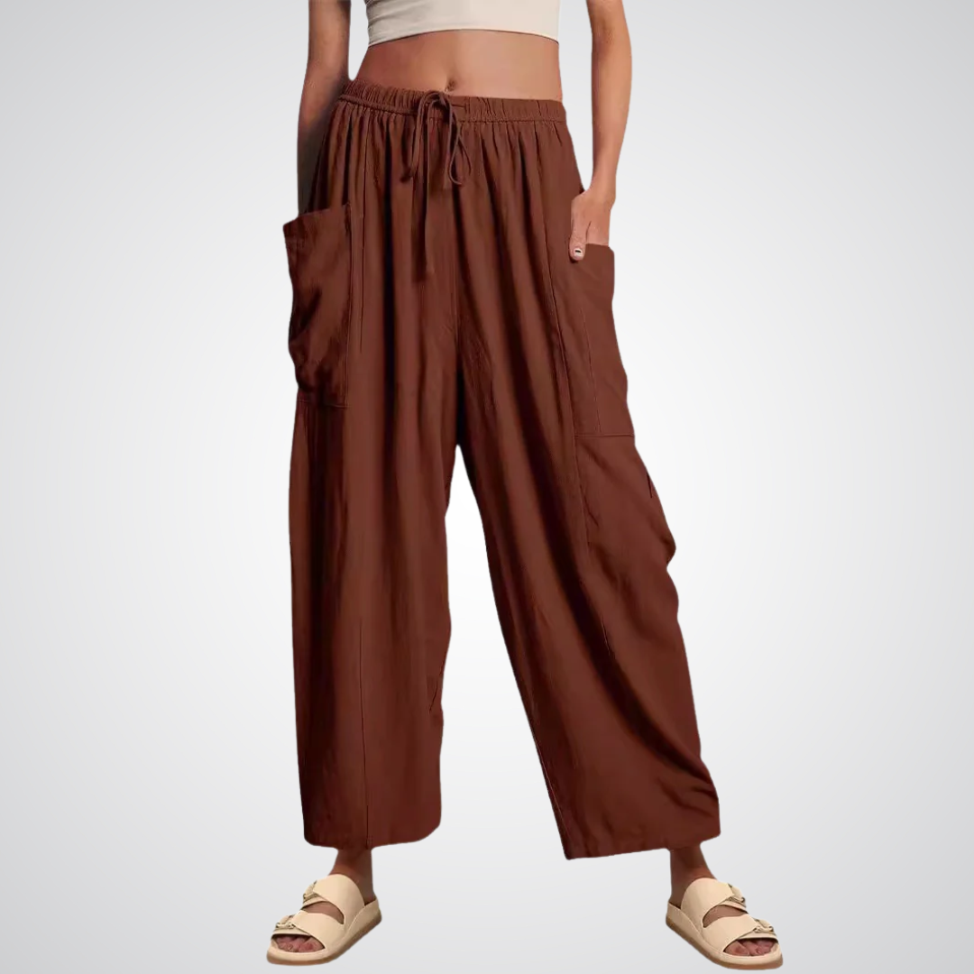 ELENA | Pantalon Large Confortable