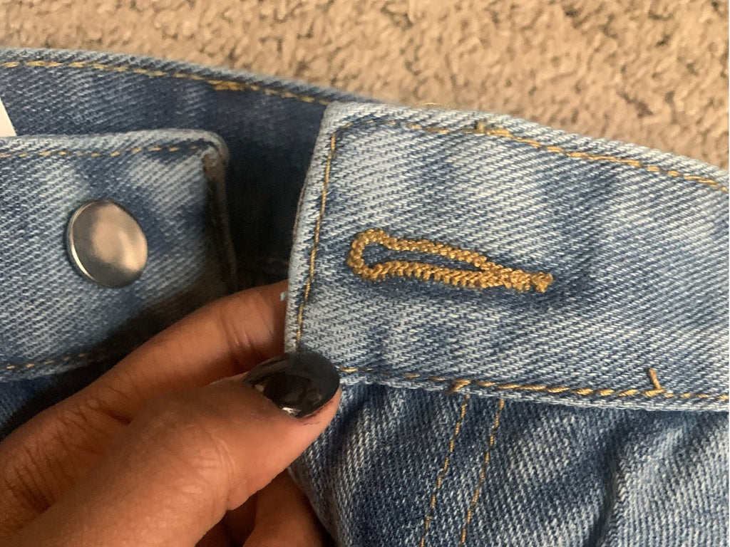 The Liora — Blue-Gray Wide-Leg Denim