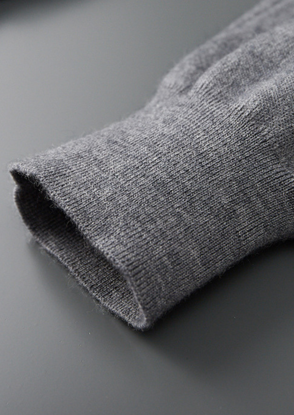 PULL POLO EN CACHEMIRE PREMIUM SANS BOUTONS