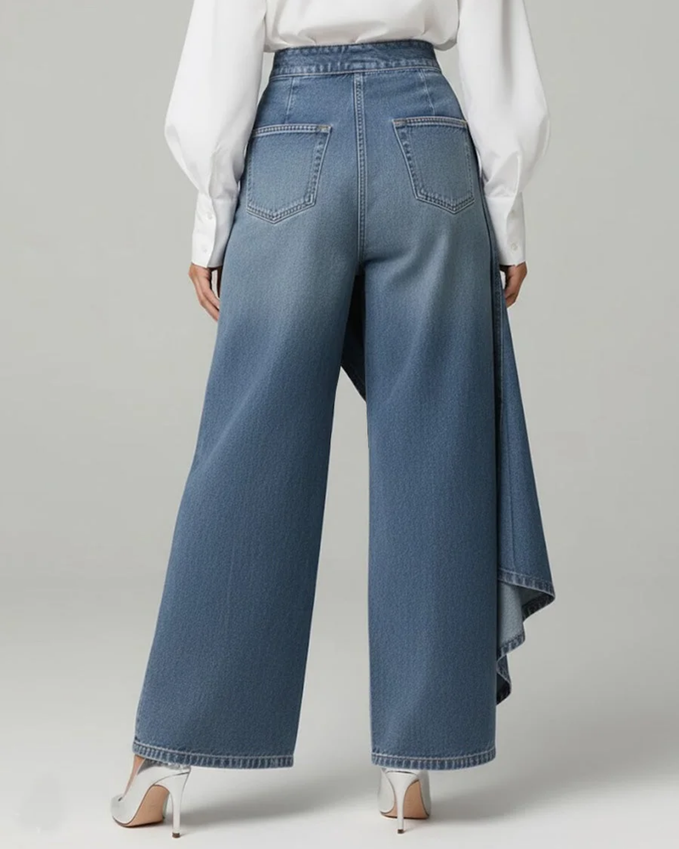 Calvra | Pantalon portefeuille en denim