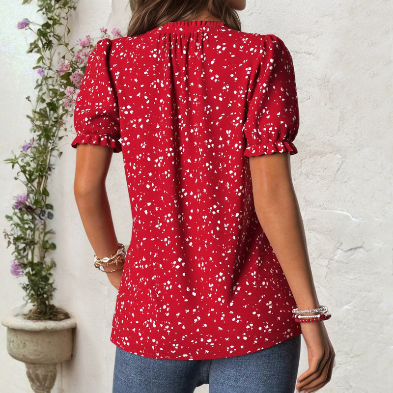 Blouse vintage décontractée