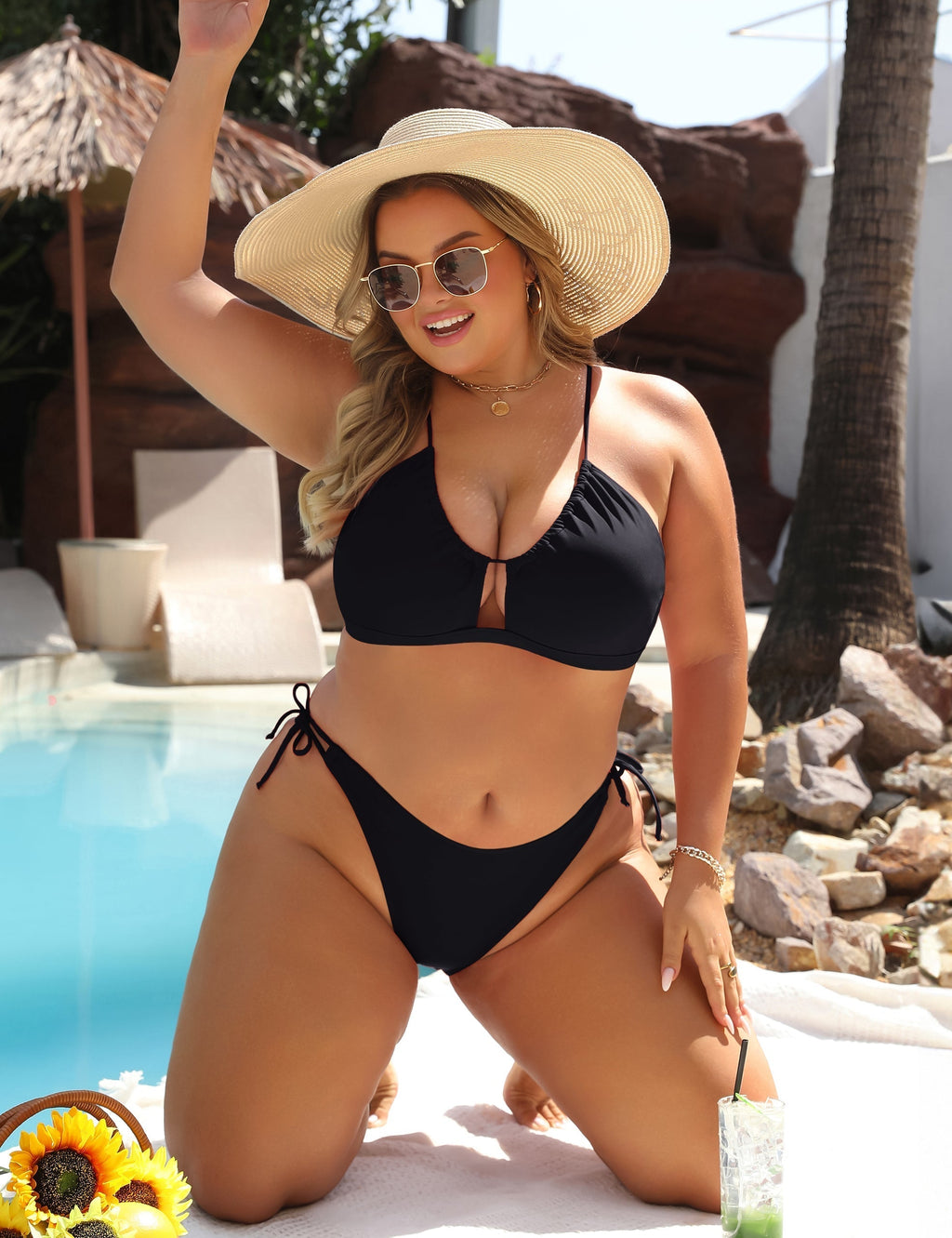 Christina | Maillot Bikini Ajustable avec Coupe Flatteuse