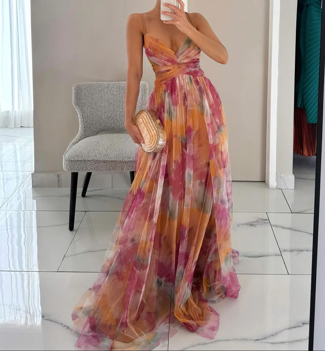 Sanne™ - Robe de soirée élégante et fluide