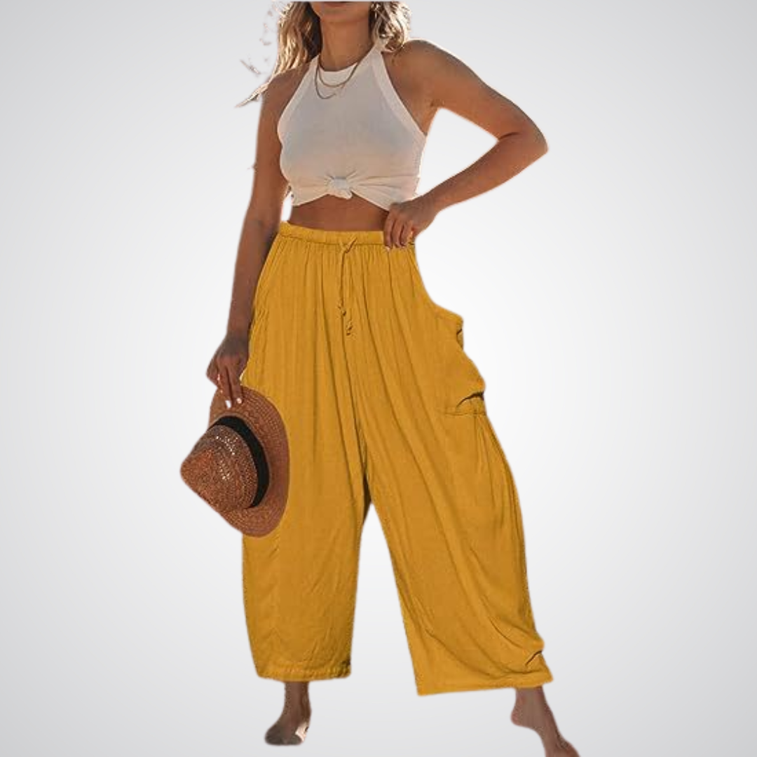 ELENA | Pantalon Large Confortable