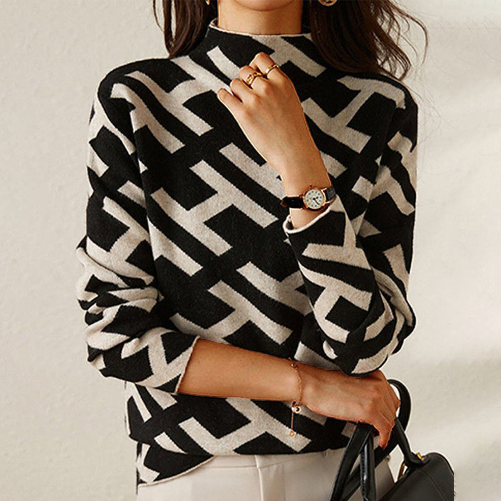 Liora Knit — Ash Geo