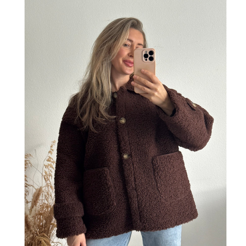 The Elara Teddy — Chestnut Brown