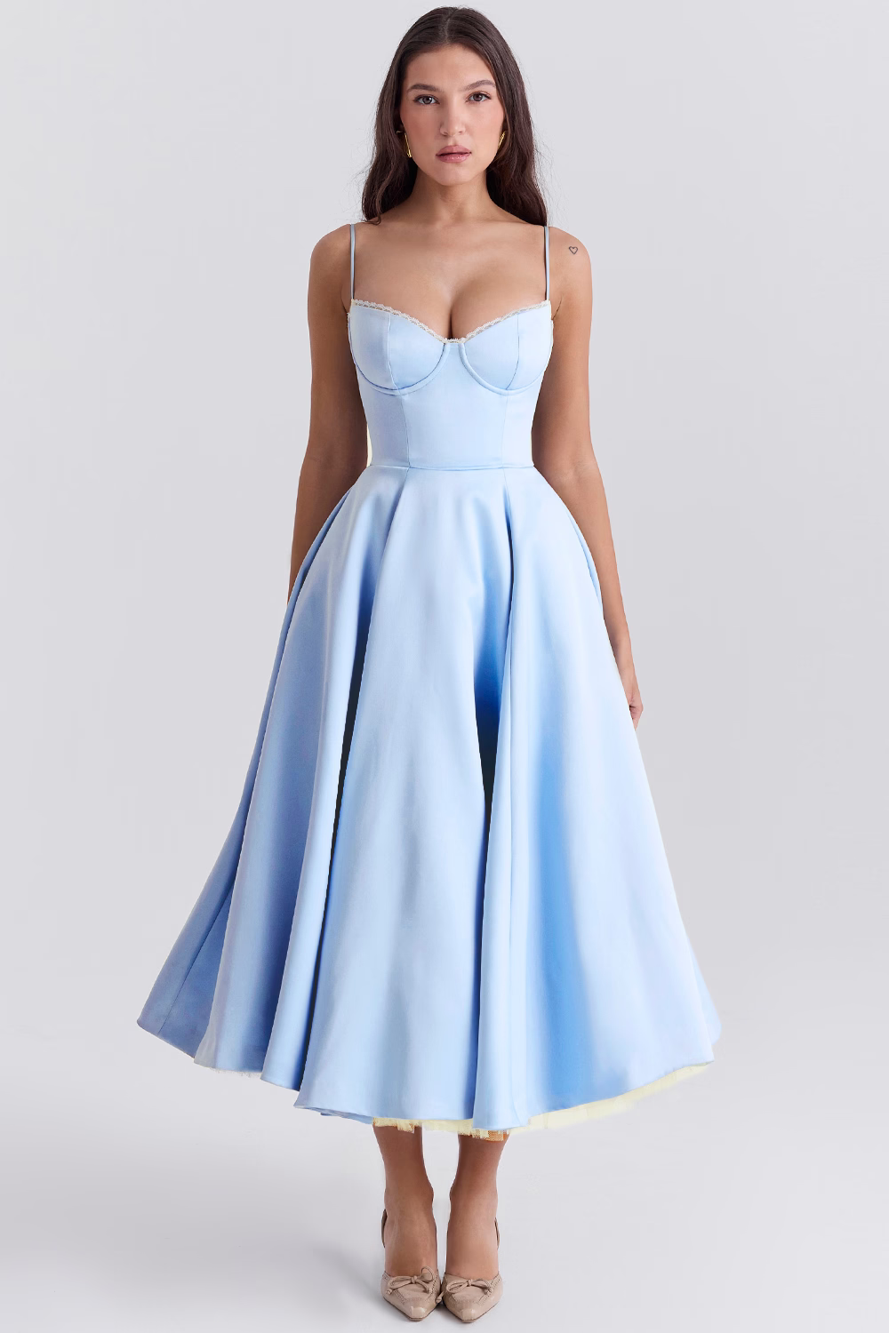 The Elara Ballgown — Ocean Depths