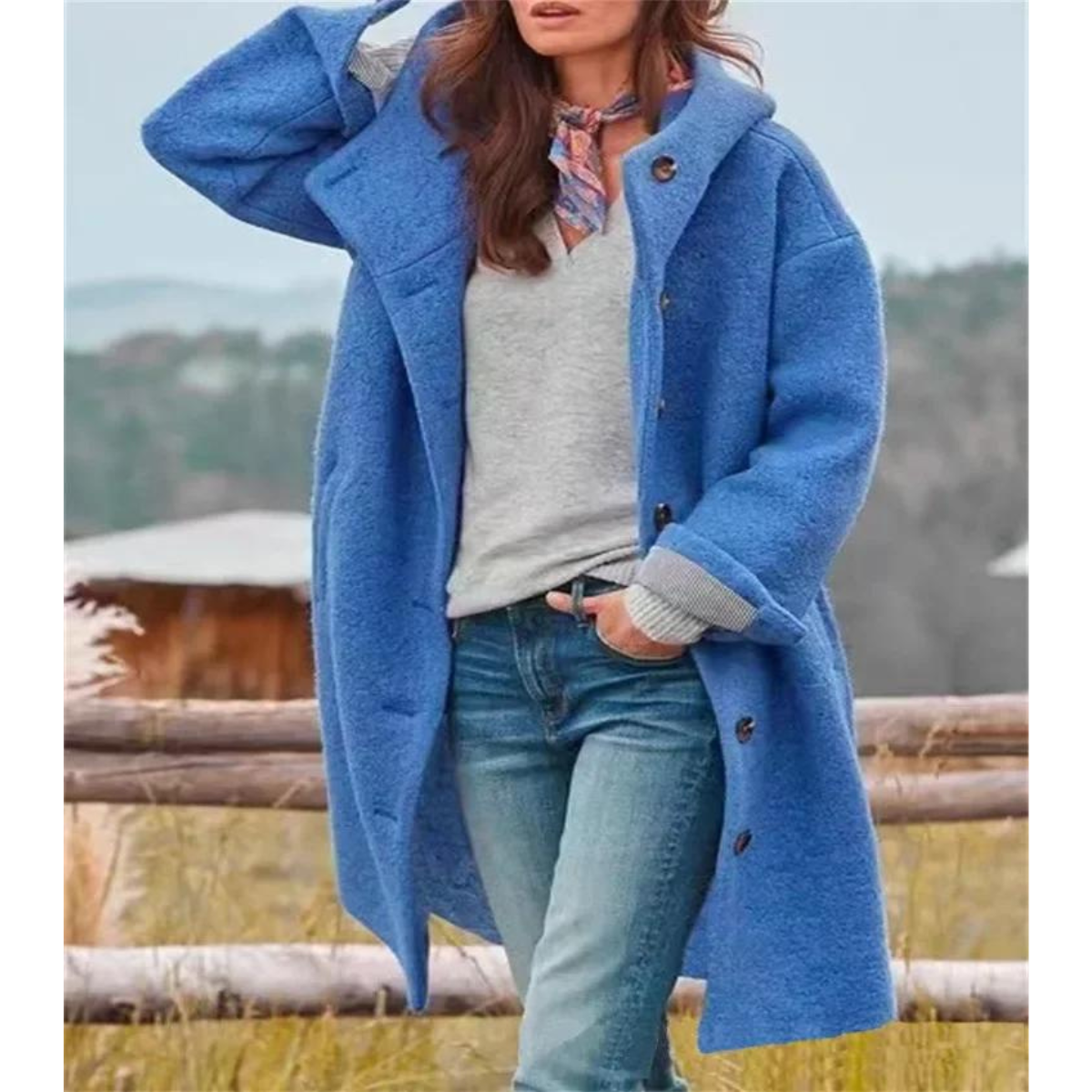 The Eira — Plush Teddy Coat