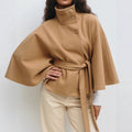 The Elara Wrap — Cape Sleeve Coat