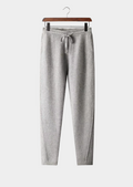 Pantalon slim en cachemire premium