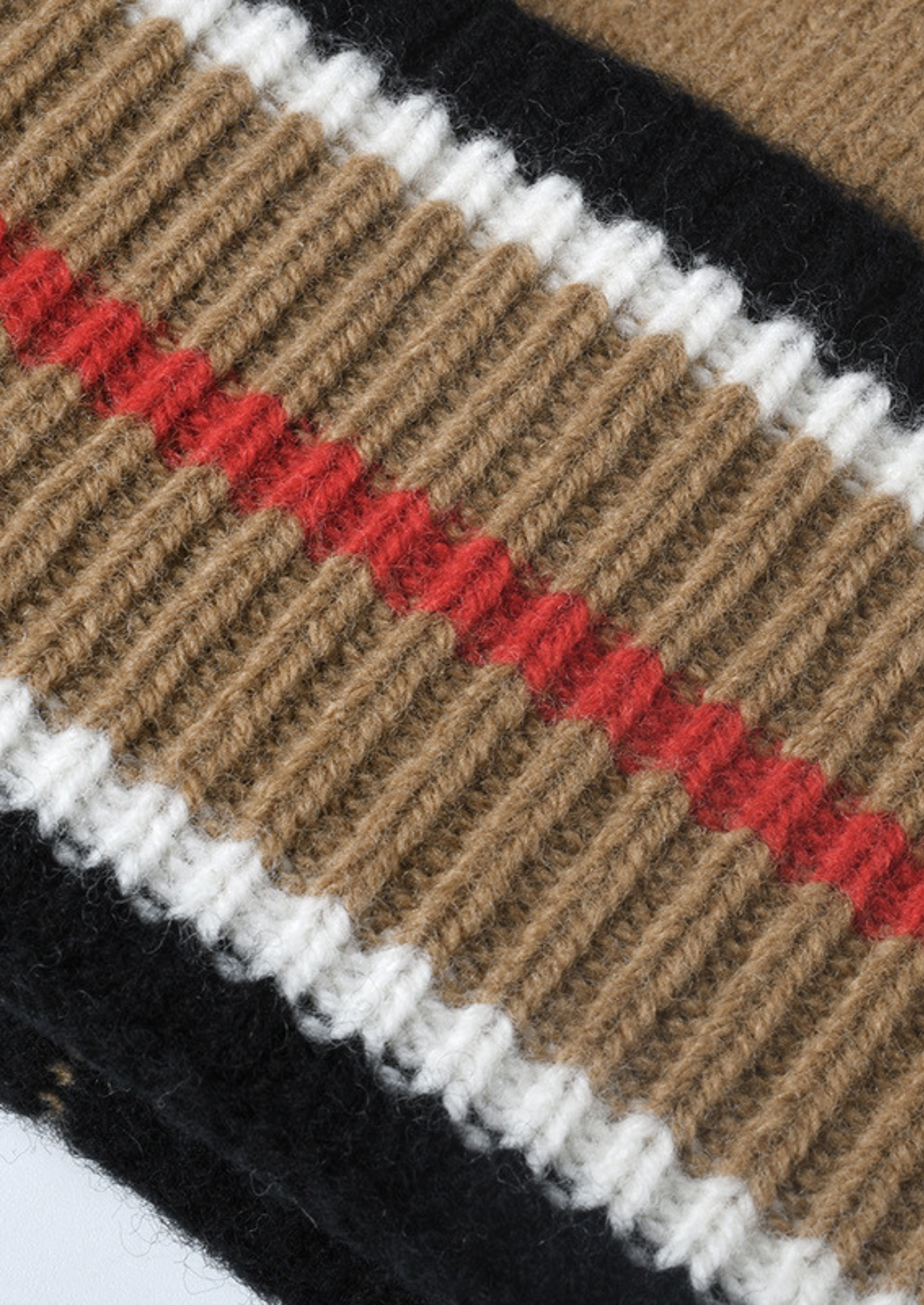 Bonnet d'hiver en laine mérinos caramel