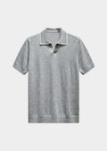 Polo Ellis léger en gris clair