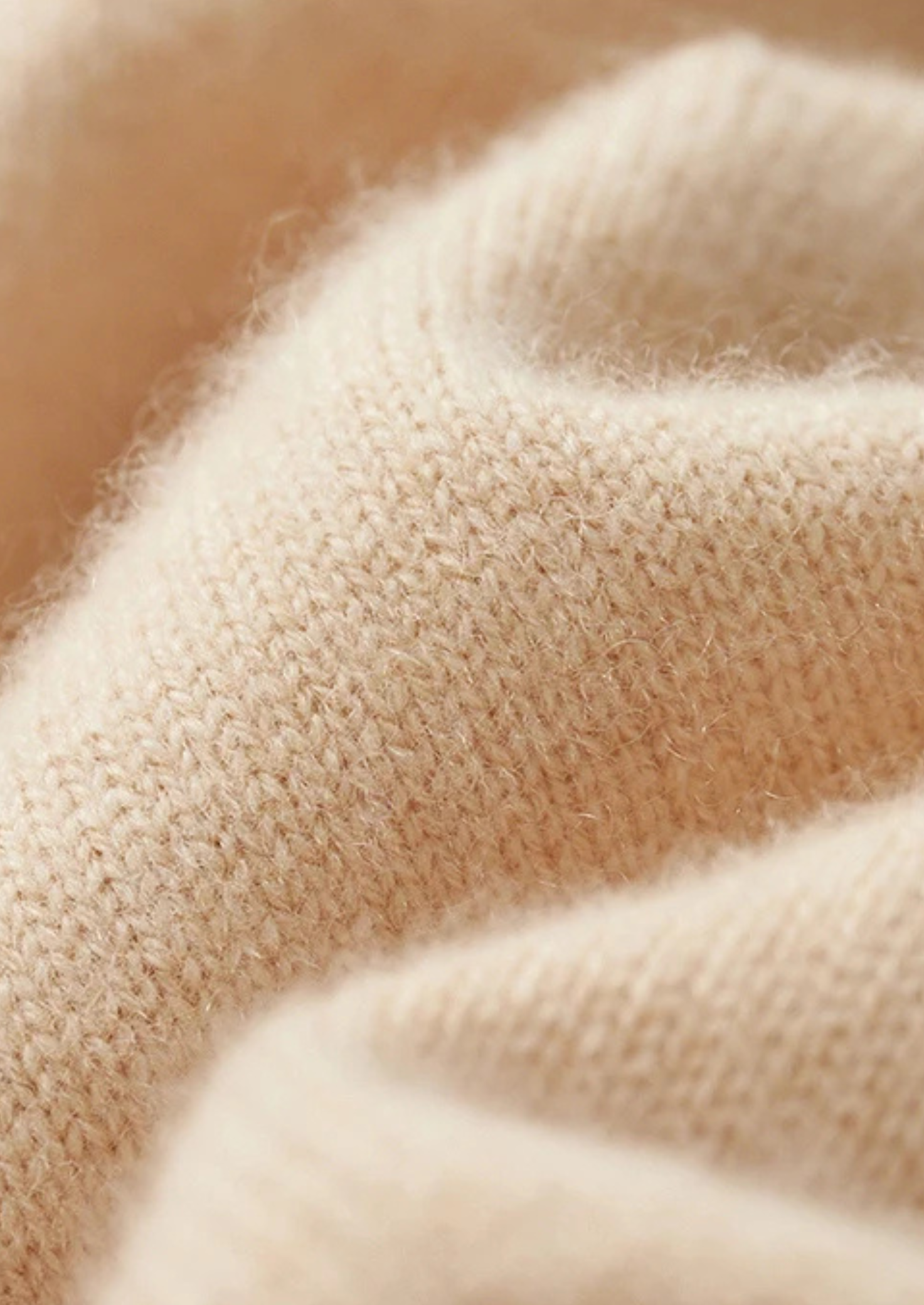 Sweat à capuche confortable en cachemire premium
