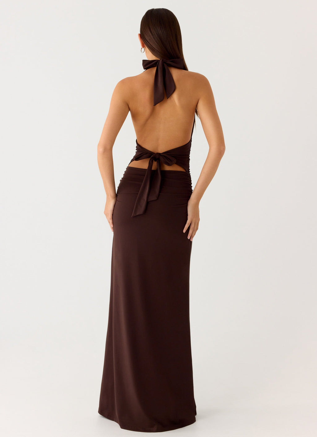 CARMEN | Robe Maxi avec Taille Froncée
