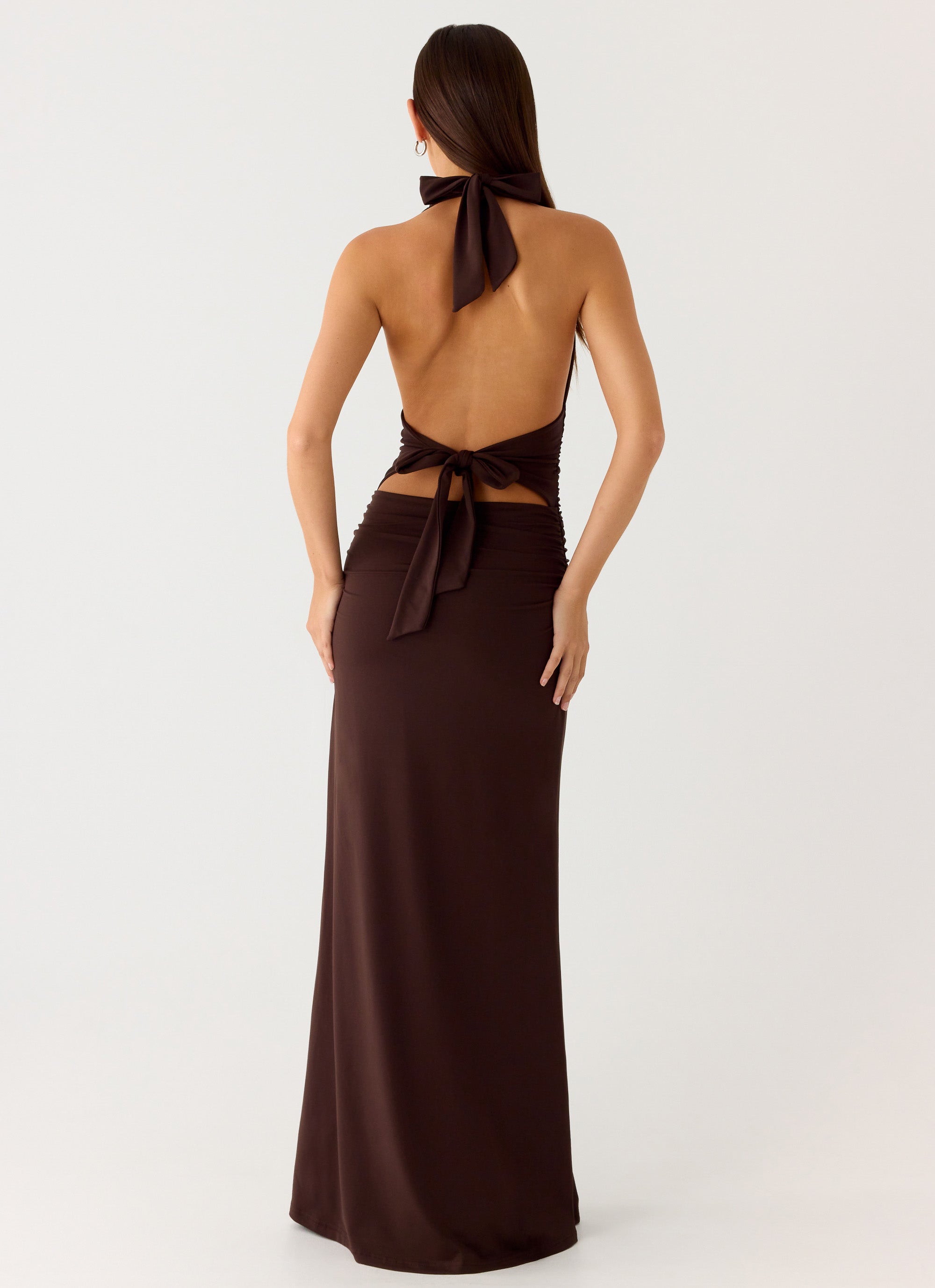 CARMEN | Robe Maxi avec Taille Froncée